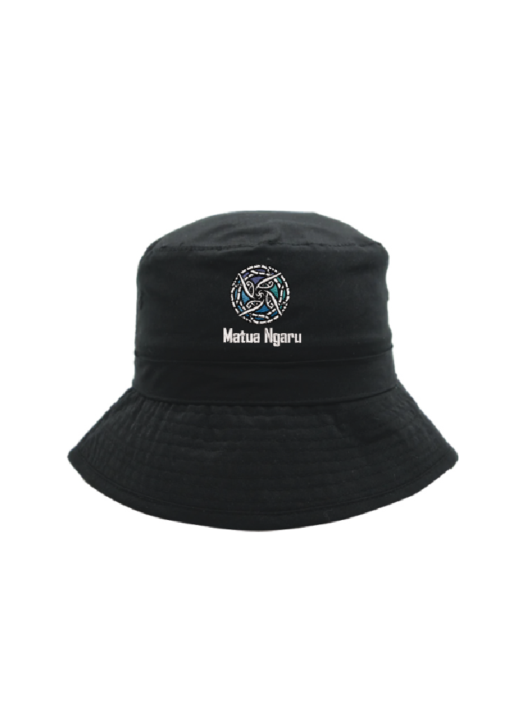 Matua Ngaru School Bucket Hat Black